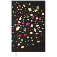 Тижневик Buromax недатований FANCY, A6, чорний, 288 сторінок (BM.2623-01)