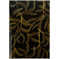 Канцелярська книга Axent Waves А4, 96 аркушів, клітинка, чорна (8422-561-A)