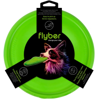 Іграшка для собак Flyber Літаюча тарілка Flyber 22 см салатова (62175)