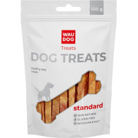 Ласощі для собак WAUDOG Treats Курячі в'ялені смуги 100 г (4447)
