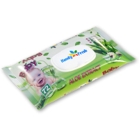 Дитячі вологі серветки Handy Fresh алое без клапана, 72 шт (4820237500120)