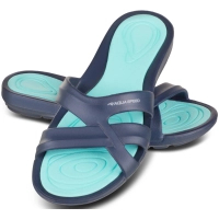 Шльопанці Aqua Speed Panama 513-10 темно-синій, бірюзовий 41 (5908217666062)
