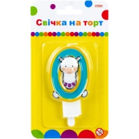Свічка Maxi Llama "0" висотою 7,62 см (MX622068-0)