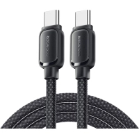 Дата кабель USB-C to USB-C 1.0m 100W black Essager (EXCTT1-TD01-P)