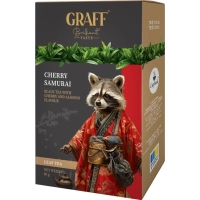Чай Graff Cherry Samurai з вишнею листовий 80 г (gr.11884)