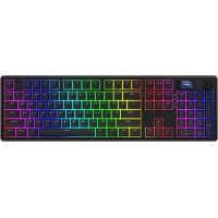 Клавіатура Hator Skyfall 100 PRO Aurum Vanila Silent RGB Wireless/Bluetooth/USB UA Black (HTK4101UA)