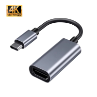 Перехідник USB-C to HDMI F USB 3.0 4K60Hz dark gray Dynamode (DM-AD-USB-C-HDMI)