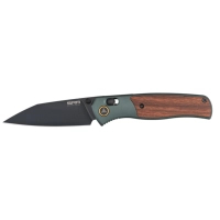 Ніж SRM Medal 259L-AG, Brown Wood, Black Stonewash (259L-AG)