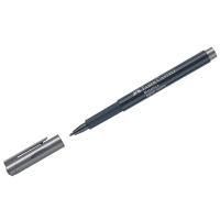 Маркер Faber-Castell металік для декору Metallics Marker Asphalt Cowboy, M (1,5 мм), колір сірий (32022)