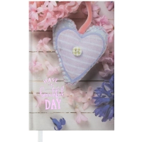 Тижневик Buromax недатований ROMANTIC, A6, бузковий, 288 сторінок (BM.2624-26)