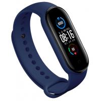 Ремінець до фітнес браслета BeCover Silicone для Xiaomi Mi Smart Band 5 Deep Blue (705065)