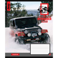 Зошит 1 вересня А5 The offroader 96 аркушів, лінія (766503)
