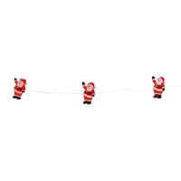 Гірлянда Chomik Санта струна , 2,2 м, 20 LED теплий білий, 2АА (5900779854178)