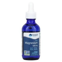 Мінерали Trace Minerals Магній іонізований у краплях, 400 мг, Ionic Magnesium, 59 мл (TMR-00017)