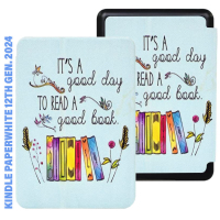 Чохол до електронної книги BeCover Smart Case Amazon Kindle Paperwhite 12th Gen. 2024 7"/Colorsoft (2024) Good Book (712854)