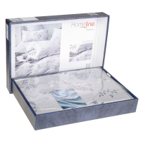 Постільна білизна Home Line Сатин Тенсел Лепато євро (187065)