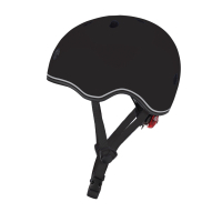 Шолом Globber Go up lights 45-51см чорний, з ліхтариком (506-120)