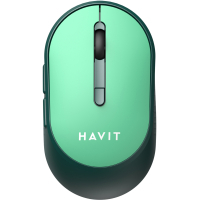 Мишка Havit HV-MS78GT Wireless Black-Green (6939119041236)