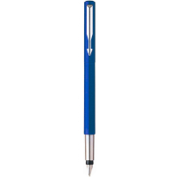 Ручка пір'яна Parker VECTOR 17 Blue FP M Картриджі Parker Quink /5шт. син. змивані блістер (05 716b)