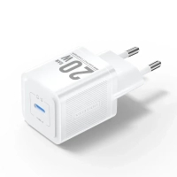 Зарядний пристрій Vention USB-C PD20W GaN white (FEPW0-EU)