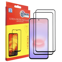 Скло захисне Dengos Samsung Galaxy A37 / A57 / S25 FE Black 2 pcs (DG-TG2P-96)