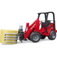 Масштабна модель автомобіля Bruder Міні-навантажувач Schaffer Compact 2630 (02192)