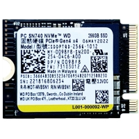 Накопичувач SSD M.2 2230 256GB SN740 WD (SDDPTQD-256G)