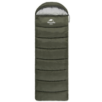 Спальний мішок Naturehike U350 NH20MSD07 Hollow Cotton Right Green (6927595767238-R)