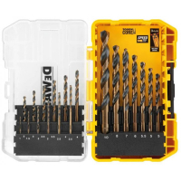 Набір свердл DeWALT по металу Black&Gold HSS-G, 19 шт, кейс Tough Case (DT70728)
