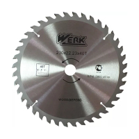 Диск пильний Werk по дереву - 230х22.23 40 зуб. (36116)