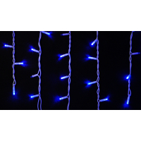 Гірлянда Delux ICICLE flash 75LED 2 х 0.7 м синій/білий IP44 EN (90012957)