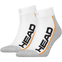 Шкарпетки Head Qperformance Quarter 781009001-062 2 пари Білий/Сірий 35-38 (8718824546407)