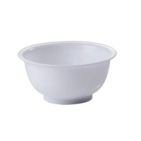 Миска Mobil Plastic PP біла 1,0 л (9/17-BIM)