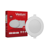 Світильник Vestum LED круглый 6W 4000K 220V (1-VS-5102)