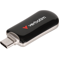 USB флеш накопичувач Verbatim 128GB Plectra Black USB-C (30225)