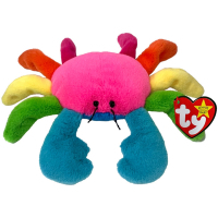 М'яка іграшка Ty Beanie Babies Райдужний краб Scuttle 15 см (41347)