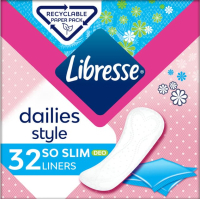 Щоденні прокладки Libresse Dailies Style So Slim Deo 32 шт. (7322540465099)
