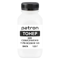 Тонер XER C230/C310/C410, 125 г, Black Patron (PN-XC230-B-125)
