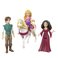 Лялька Disney Princess набір мініляльок Princess Рапунцель та друзі (JHG85)