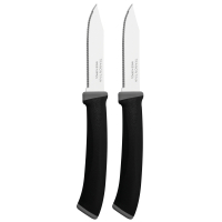 Набір ножів Tramontina Felice Black Vegetable Serrate 76 мм 2 шт (23491/203)