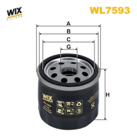 Фільтр масляний Wixfiltron WL7593