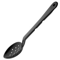 Ложка кухарська Bora Plastik для роздачі перфорована 33 см Чорна (BO718BL)