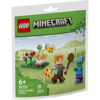 Конструктор LEGO recruitment Minecraft Конфлікт біля багаття Алекса (30732-)