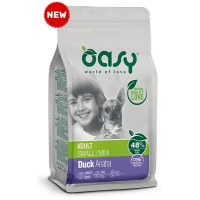 Сухий корм для собак OASY DOG Monoprotein ADULT Small/Mini качка 2.5 кг (8054329511244)