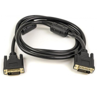 Кабель мультимедійний DVI M to DVI M 1.5m 24+1pin ferrite PowerPlant (CA910854)