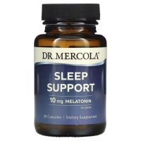 Амінокислота Dr. Mercola Підтримка сну з Мелатоніном, 10 мг, Sleep Support, 30 капсул (MCL-21045)