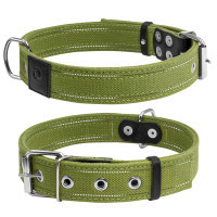 Нашийник для тварин Collar Брезент подвійний Ш 25 мм Д 41-53 см (6137)