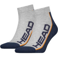 Шкарпетки Head Qperformance Quarter 781009001-870 2 пари Синій/Сірий 35-38 (8718824546490)