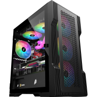 Корпус для ПК 1stPlayer T3-BK-4F1