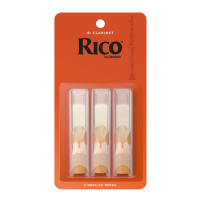 Тростина для кларнета D'Addario Rico - Bb Clarinet #1.5 - 3 Pack (RCA0315)